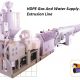 HDPE GAS AND WATER SUPPLY PIPE EXTRUSION LINE